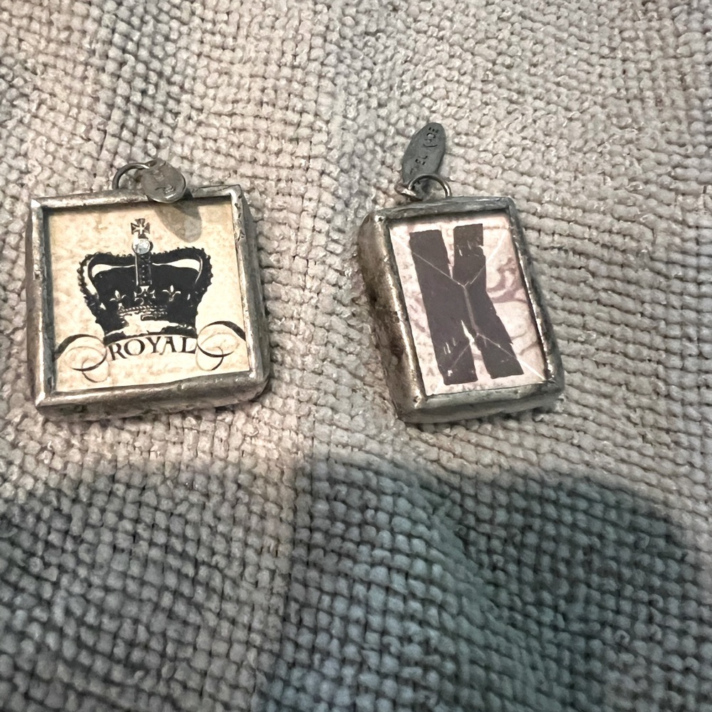 Jewel Kade Initial "K" charms